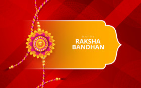 Raksha Bandhan Greeting Design Template