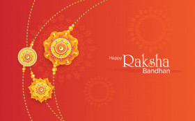 Raksha Bandhan Wishes Background Illustration