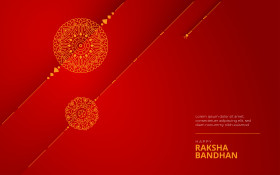 Raksha Bandhan Wishes Background Template