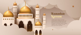 Ramadan Kareem festival season vector banner design template